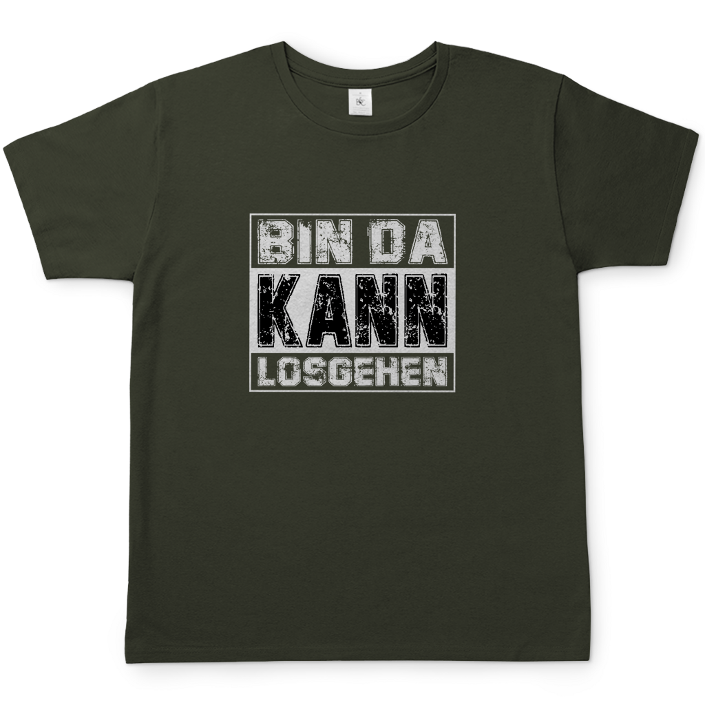 BIN DA - Herren T-Shirt - Dufte Kluft