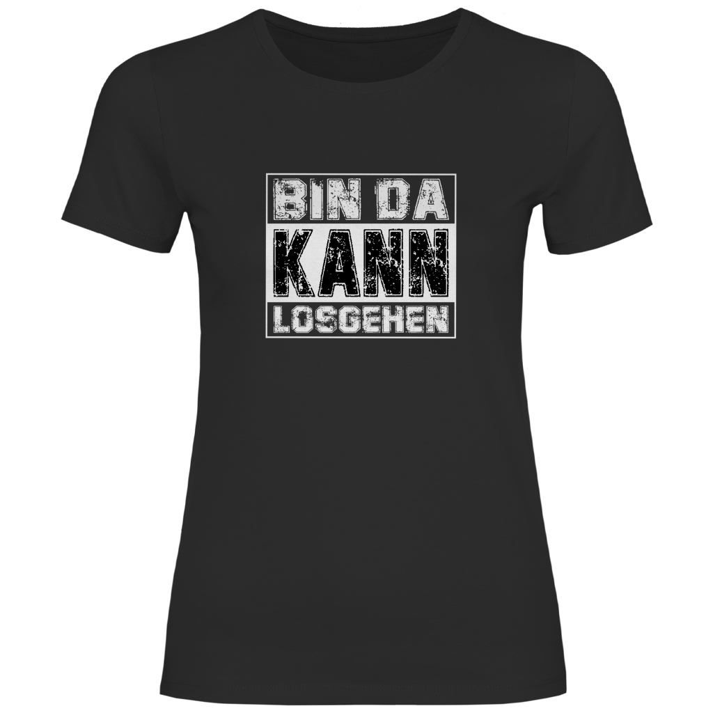 BIN DA - Damen T-Shirt - Dufte Kluft