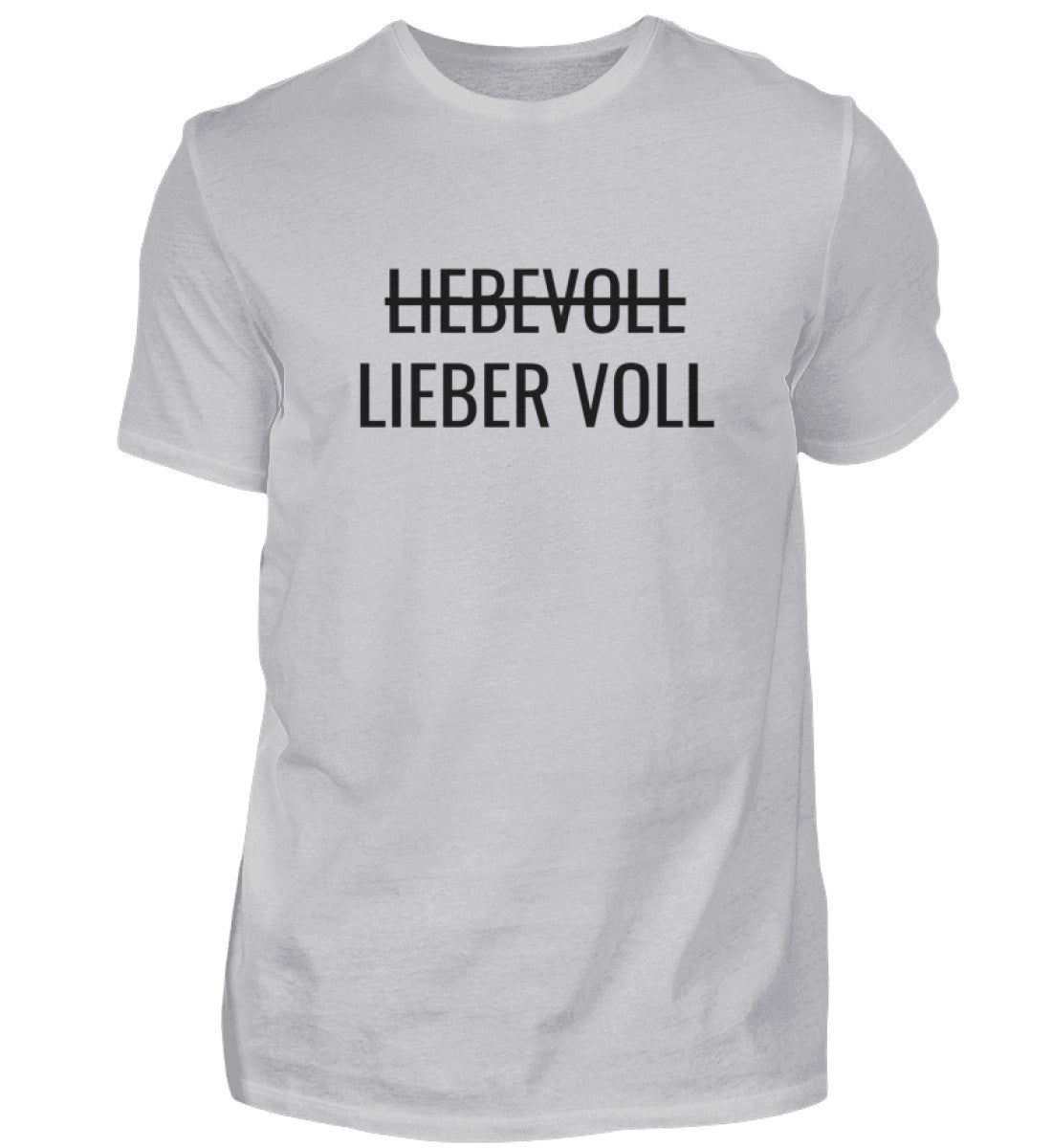 LIEBER VOLL - HERREN T-SHIRT - Dufte Kluft