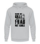 MANN MIT GRILL - HOODIE