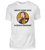 FLÜSSIG ERNÄHRT - HERREN T-SHIRT