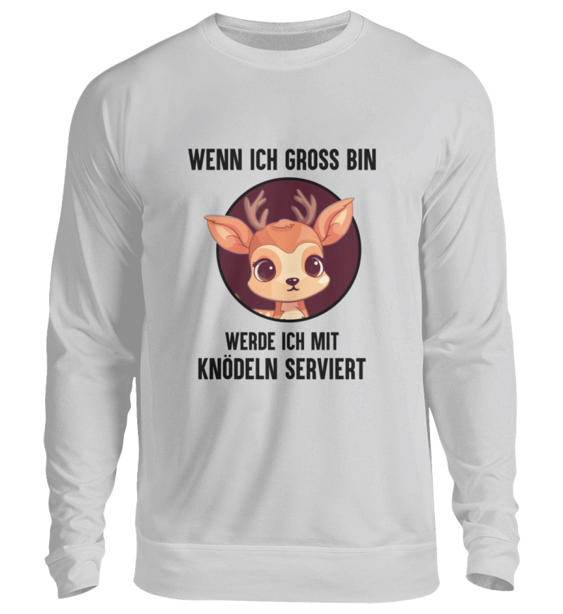 MIT KNÖDELN SERVIERT - SWEATSHIRT - Dufte Kluft