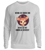 MIT KNÖDELN SERVIERT - SWEATSHIRT