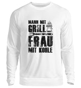 MANN MIT GRILL - SWEATSHIRT