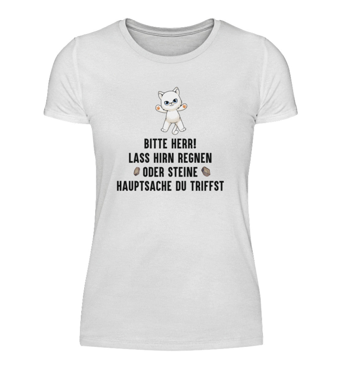 LASS HIRN REGNEN - DAMEN T-SHIRT