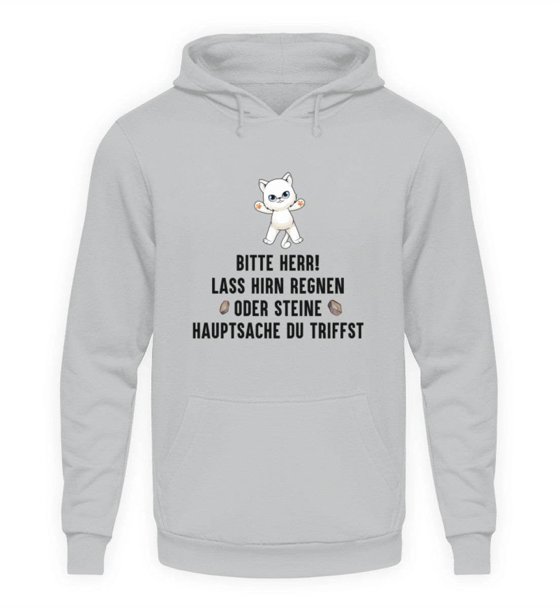LASS HIRN REGNEN - HOODIE - Dufte Kluft