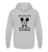 LADE, ZIELE, SCHIESSE - BACKPRINT HOODIE