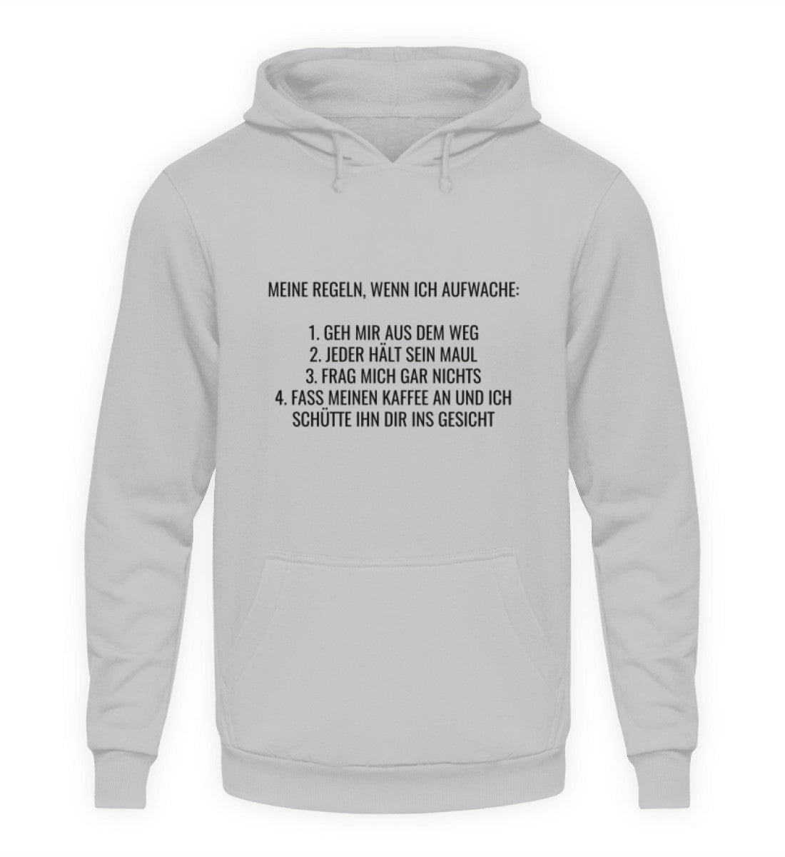 MEINE REGELN - HOODIE - Dufte Kluft