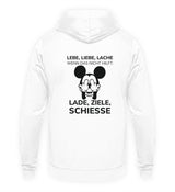 LADE, ZIELE, SCHIESSE - BACKPRINT HOODIE