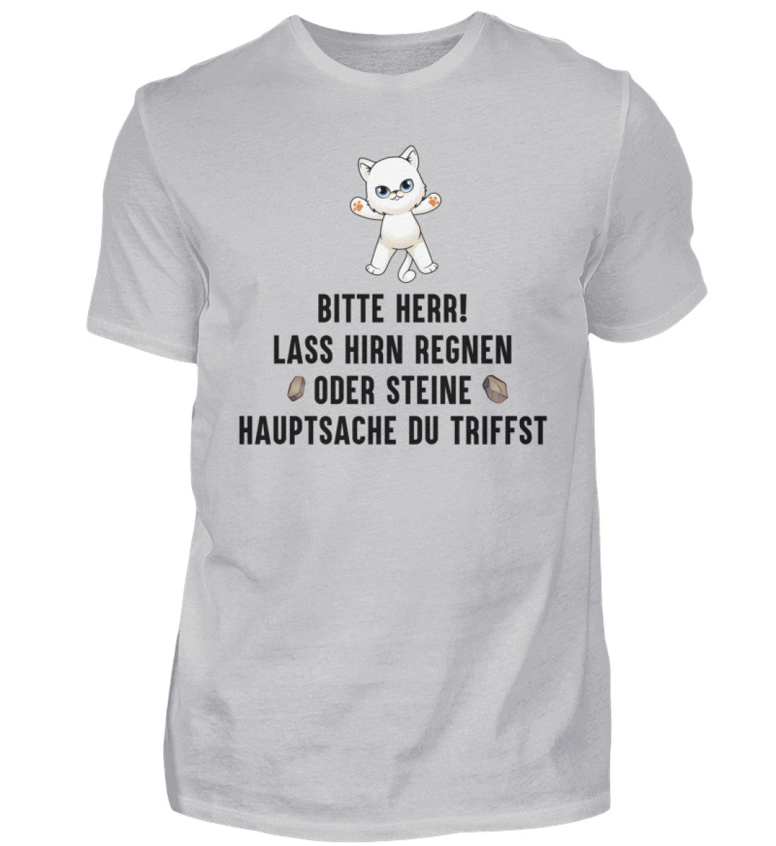 LASS HIRN REGNEN - HERREN T-SHIRT - Dufte Kluft