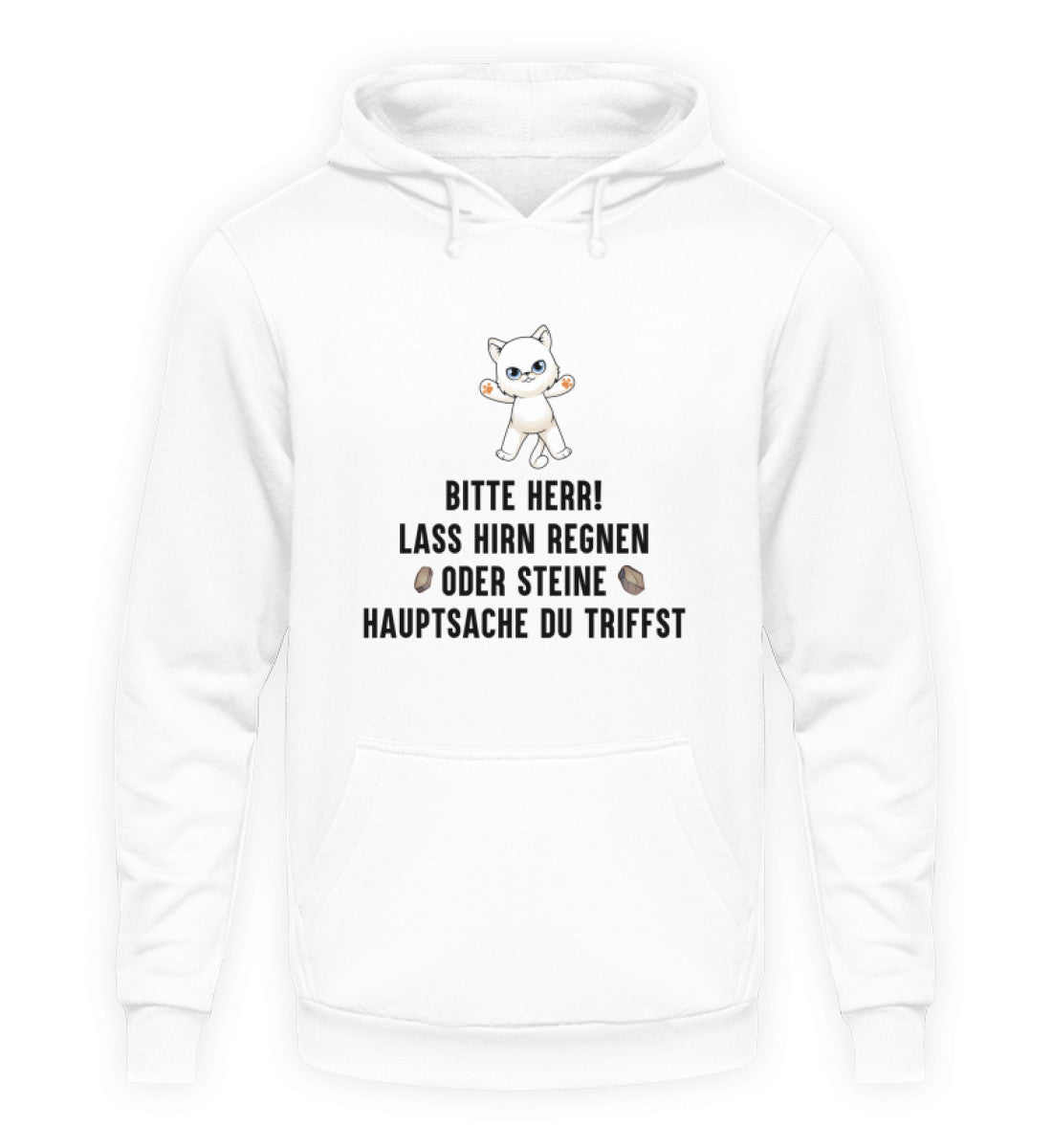 LASS HIRN REGNEN - HOODIE - Dufte Kluft