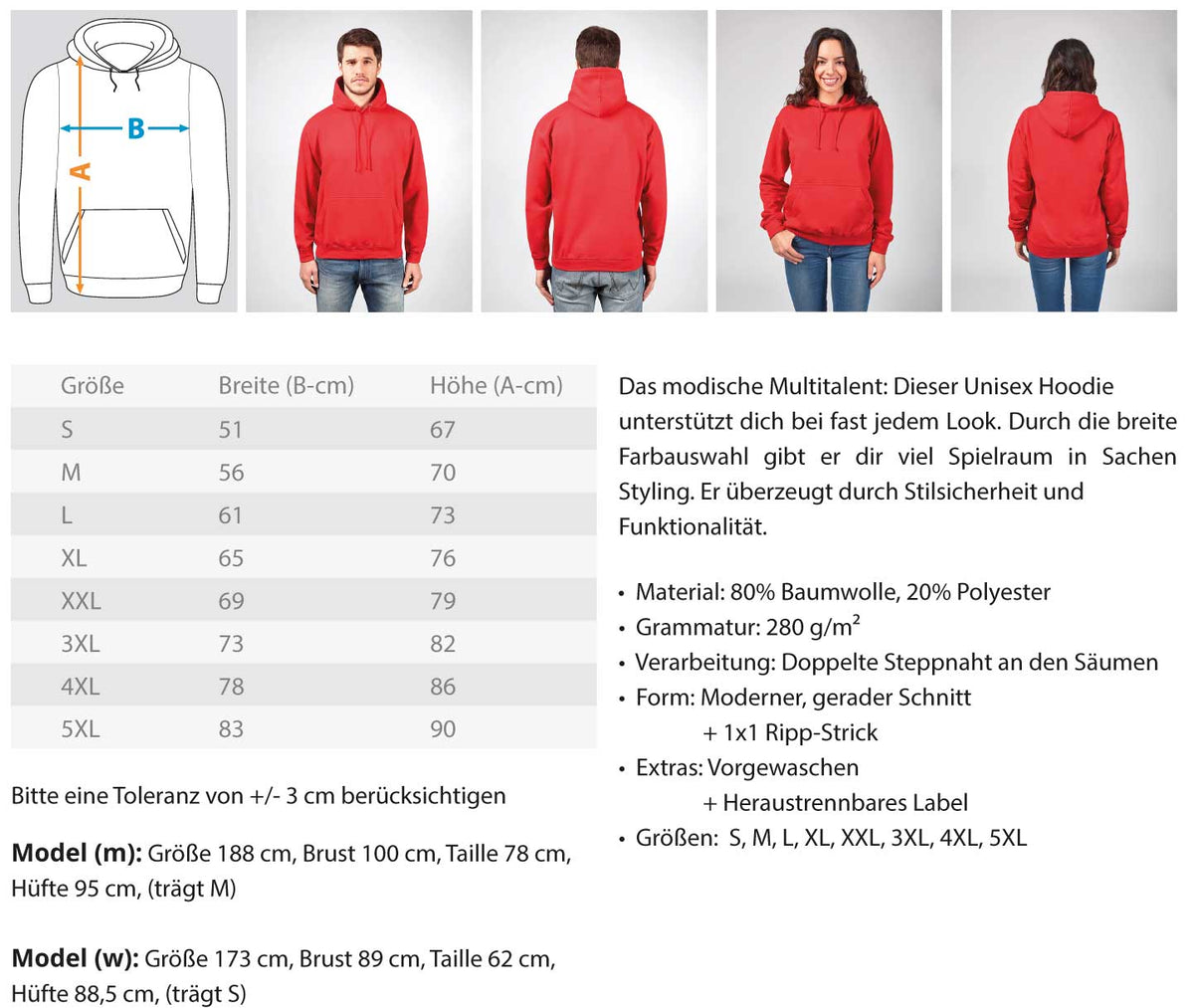 AN SICH ARBEITEN - HOODIE - Dufte Kluft