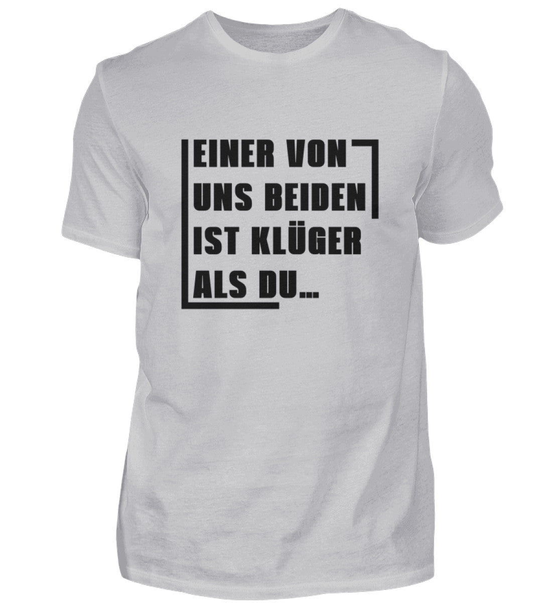 EINER VON UNS BEIDEN - HERREN T-SHIRT - Dufte Kluft