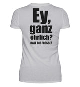 EY GANZ EHRLICH - BACKPRINT DAMEN T-SHIRT