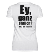 EY GANZ EHRLICH - BACKPRINT DAMEN T-SHIRT
