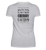 CHERRY EATING - BACKPRINT DAMEN T-SHIRT