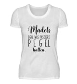 PEGEL HALTEN - DAMEN T-SHIRT - Dufte Kluft
