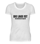 DIE LAGE IST BESÄUFNISERREGEND - DAMEN T-SHIRT - Dufte Kluft