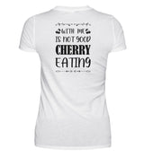 CHERRY EATING - BACKPRINT DAMEN T-SHIRT