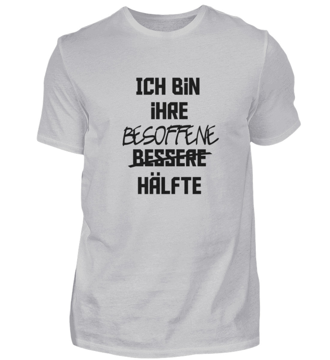 BESOFFENE HÄLFTE - HERREN T-SHIRT - Dufte Kluft