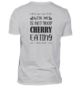 CHERRY EATING - BACKPRINT HERREN T-SHIRT