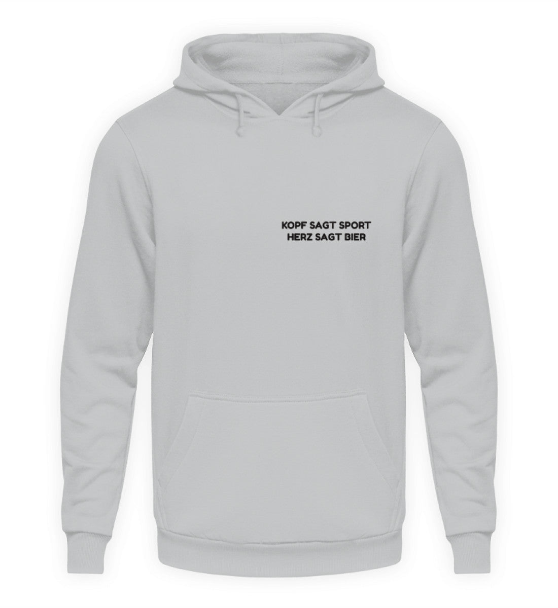 HERZ SAGT BIER - HOODIE - Dufte Kluft