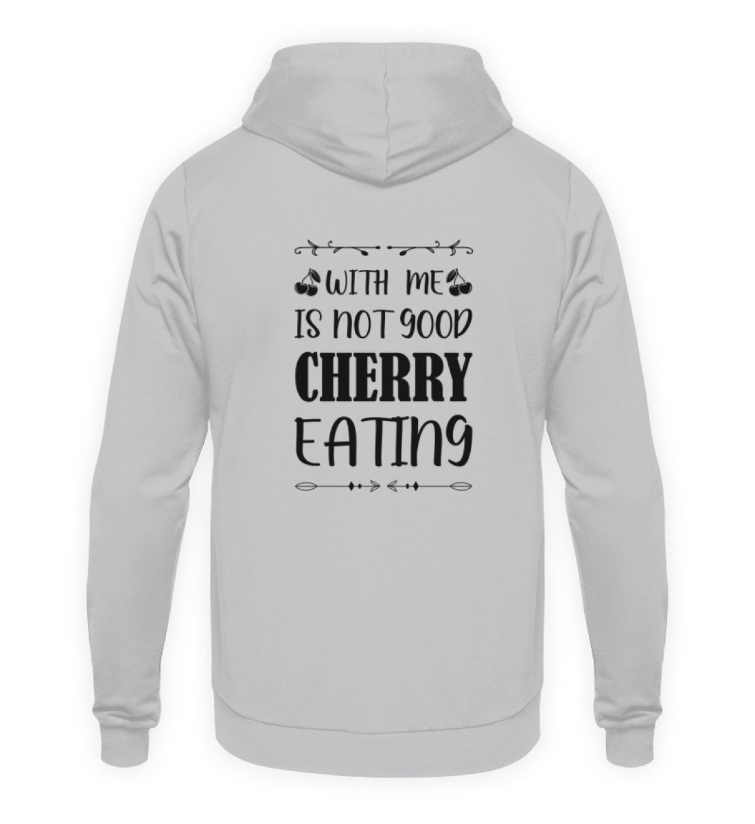 CHERRY EATING - BACKPRINT HOODIE - Dufte Kluft