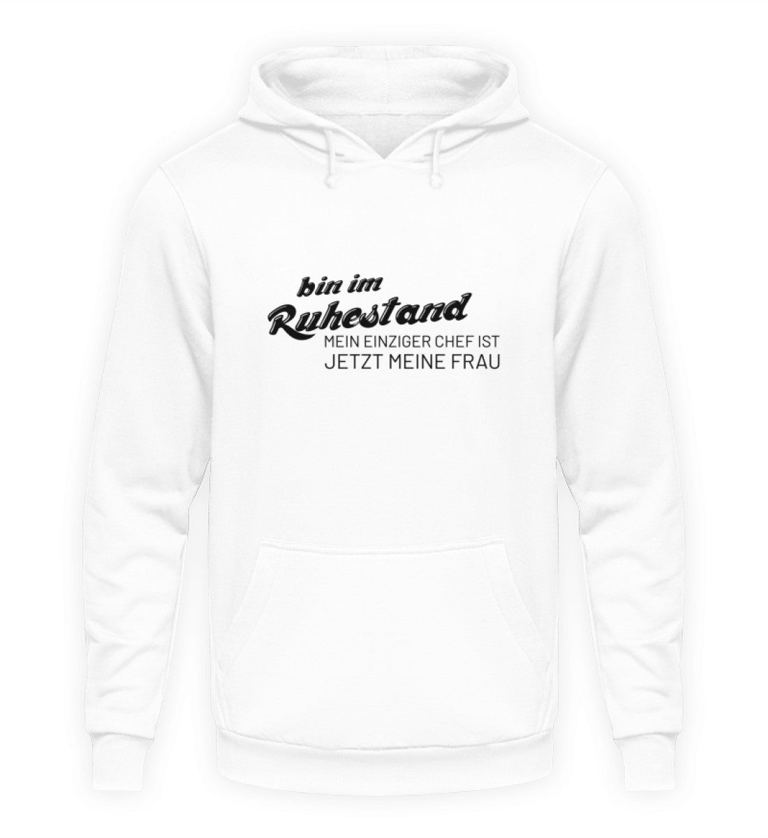 BIN IM RUHESTAND - HOODIE - Dufte Kluft