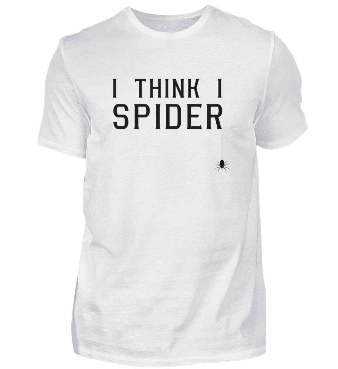 I THINK I SPIDER - HERREN T-SHIRT - Dufte Kluft