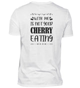 CHERRY EATING - BACKPRINT HERREN T-SHIRT