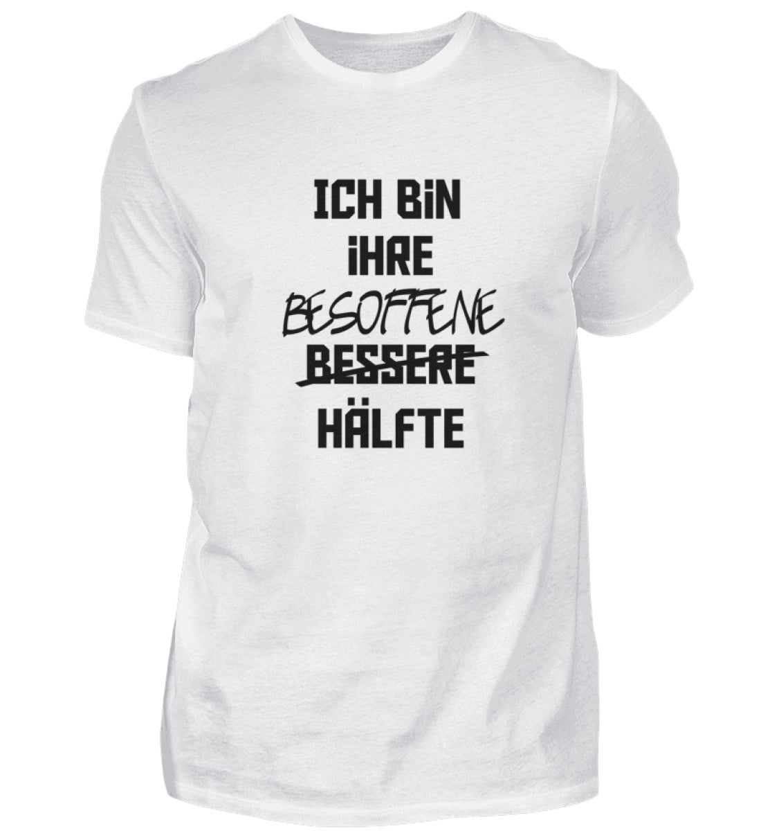 BESOFFENE HÄLFTE - HERREN T-SHIRT - Dufte Kluft