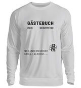 GÄSTEBUCH - SWEATSHIRT