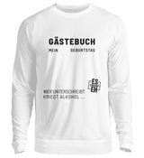 GÄSTEBUCH - SWEATSHIRT