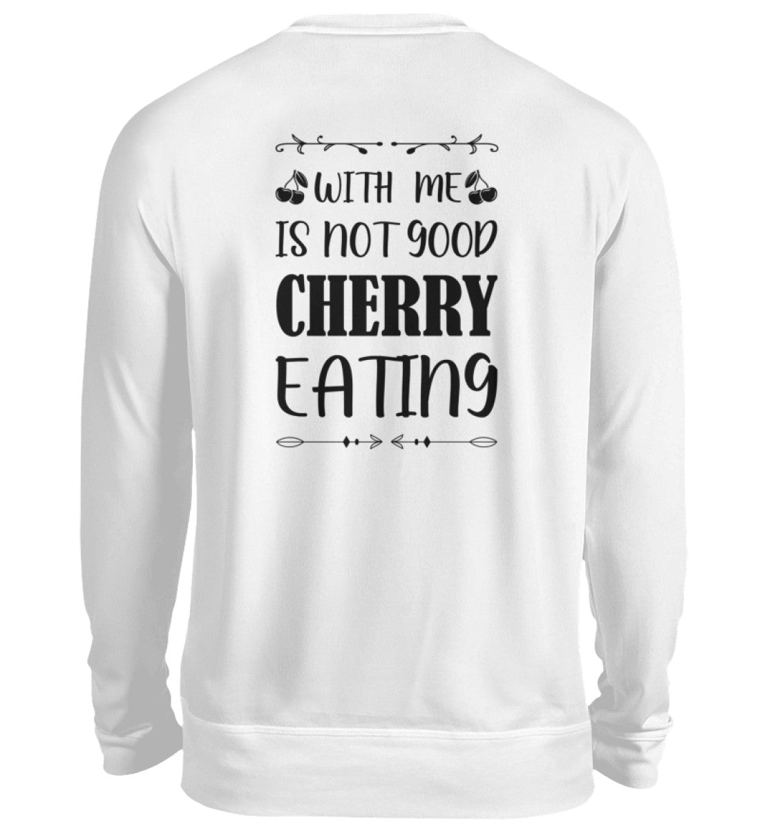CHERRY EATING - BACKPRINT SWEATSHIRT - Dufte Kluft