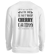 CHERRY EATING - BACKPRINT SWEATSHIRT