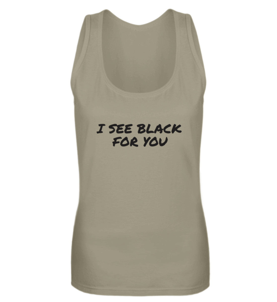 I SEE BLACK - DAMEN TANKTOP - Dufte Kluft
