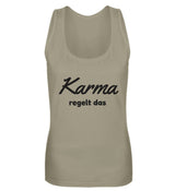 KARMA REGELT DAS - DAMEN TANKTOP