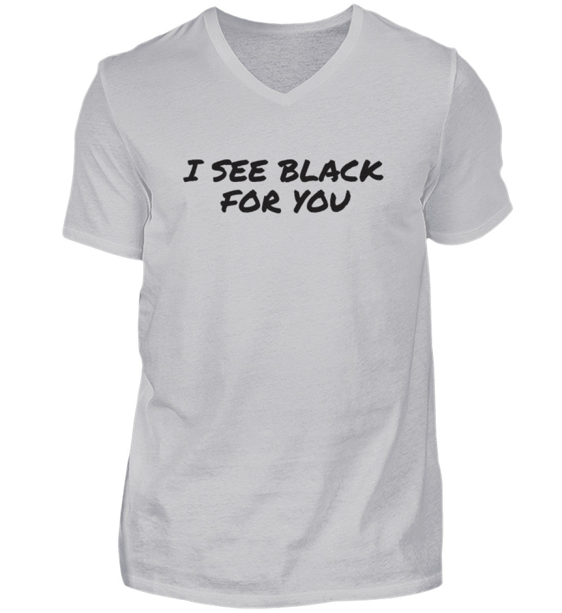 I SEE BLACK - HERREN V-NECK SHIRT - Dufte Kluft