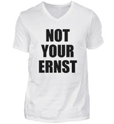 NOT YOUR ERNST - HERREN V-NECK SHIRT