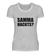 SAMMA HACKTS? - DAMEN T-SHIRT - Dufte Kluft