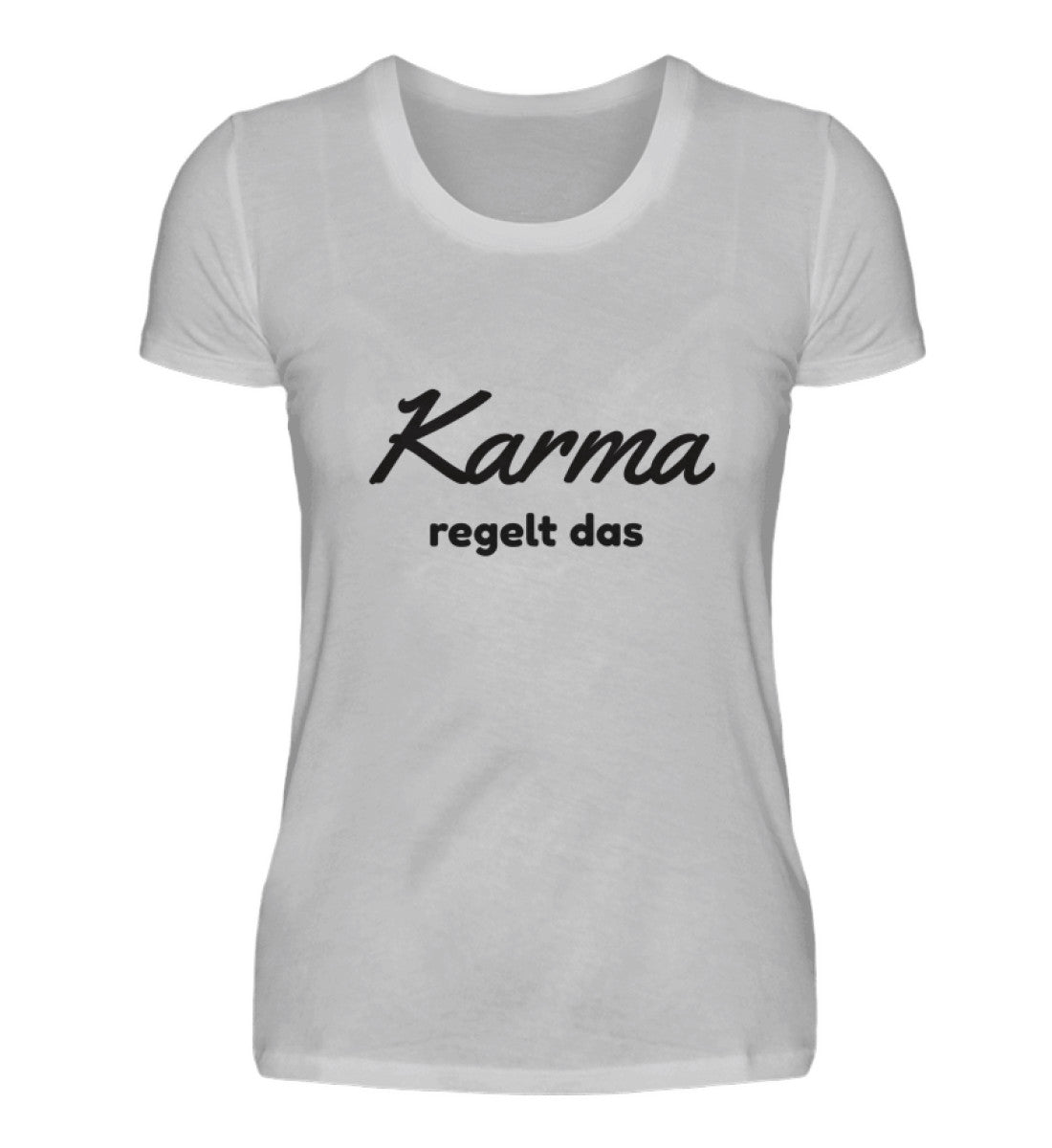 KARMA REGELT DAS - DAMEN T-SHIRT - Dufte Kluft
