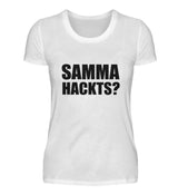 SAMMA HACKTS? - DAMEN T-SHIRT - Dufte Kluft