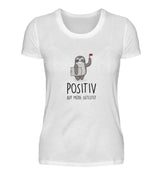 POSITIV AUF MÜDE GETESTET - DAMEN T-SHIRT