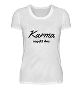 KARMA REGELT DAS - DAMEN T-SHIRT