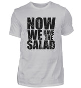 NOW WE HAVE THE SALAD - HERREN T-SHIRT - Dufte Kluft