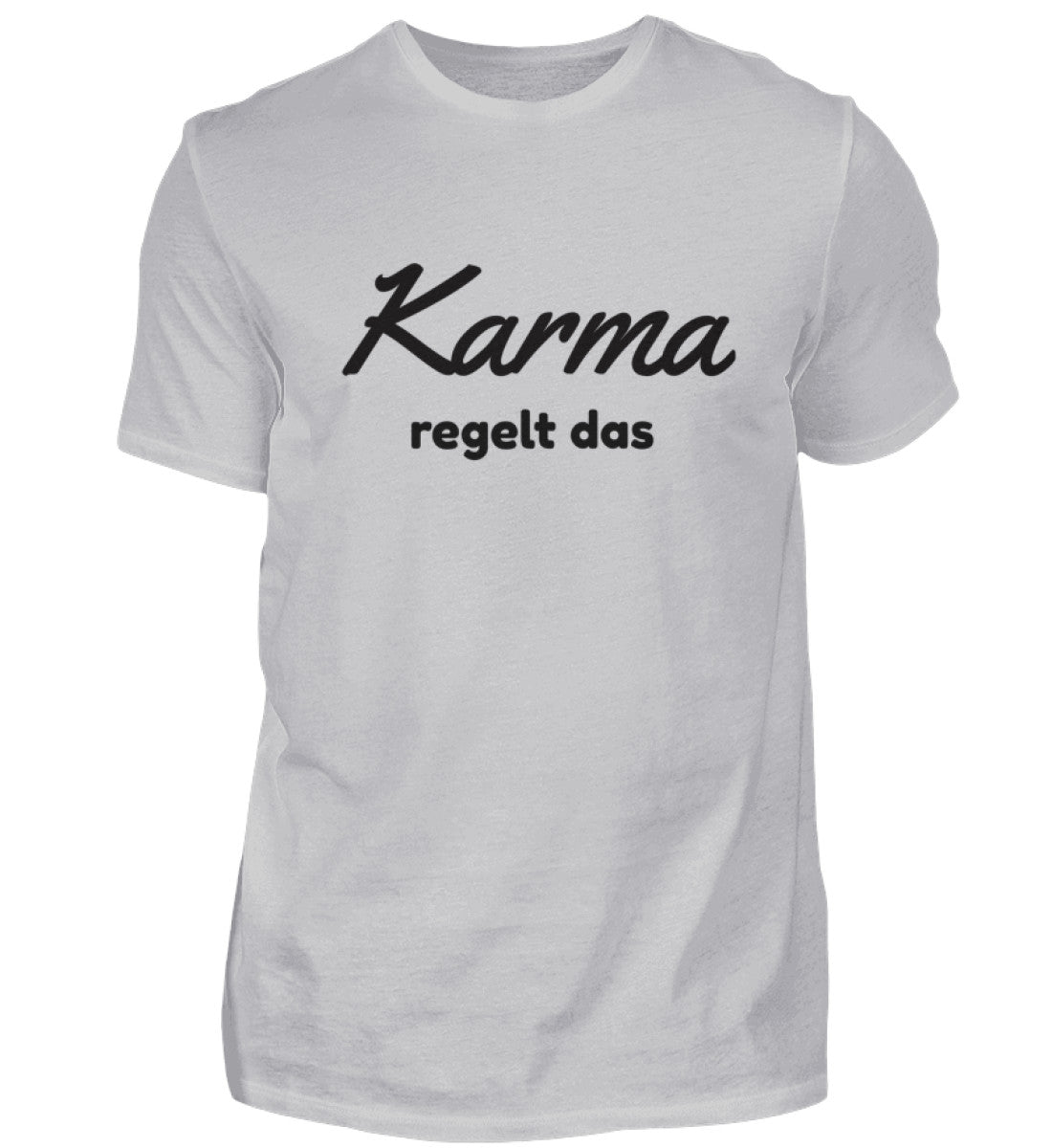 KARMA REGELT DAS - HERREN T-SHIRT - Dufte Kluft
