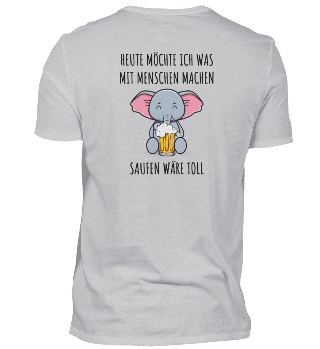 SAUFEN - BACKPRINT HERREN T-SHIRT - Dufte Kluft