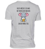 SAUFEN - BACKPRINT HERREN T-SHIRT