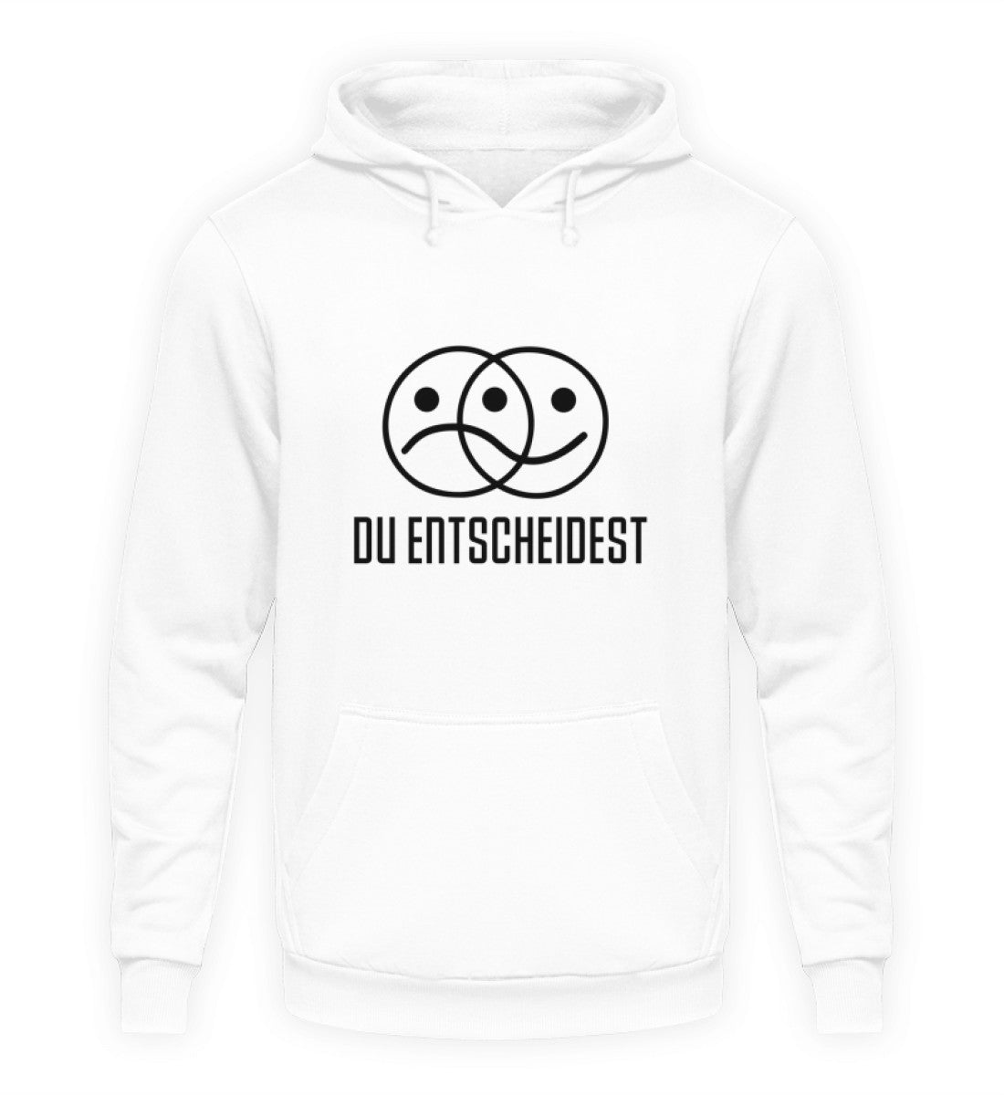 DU ENTSCHEIDEST - HOODIE - Dufte Kluft