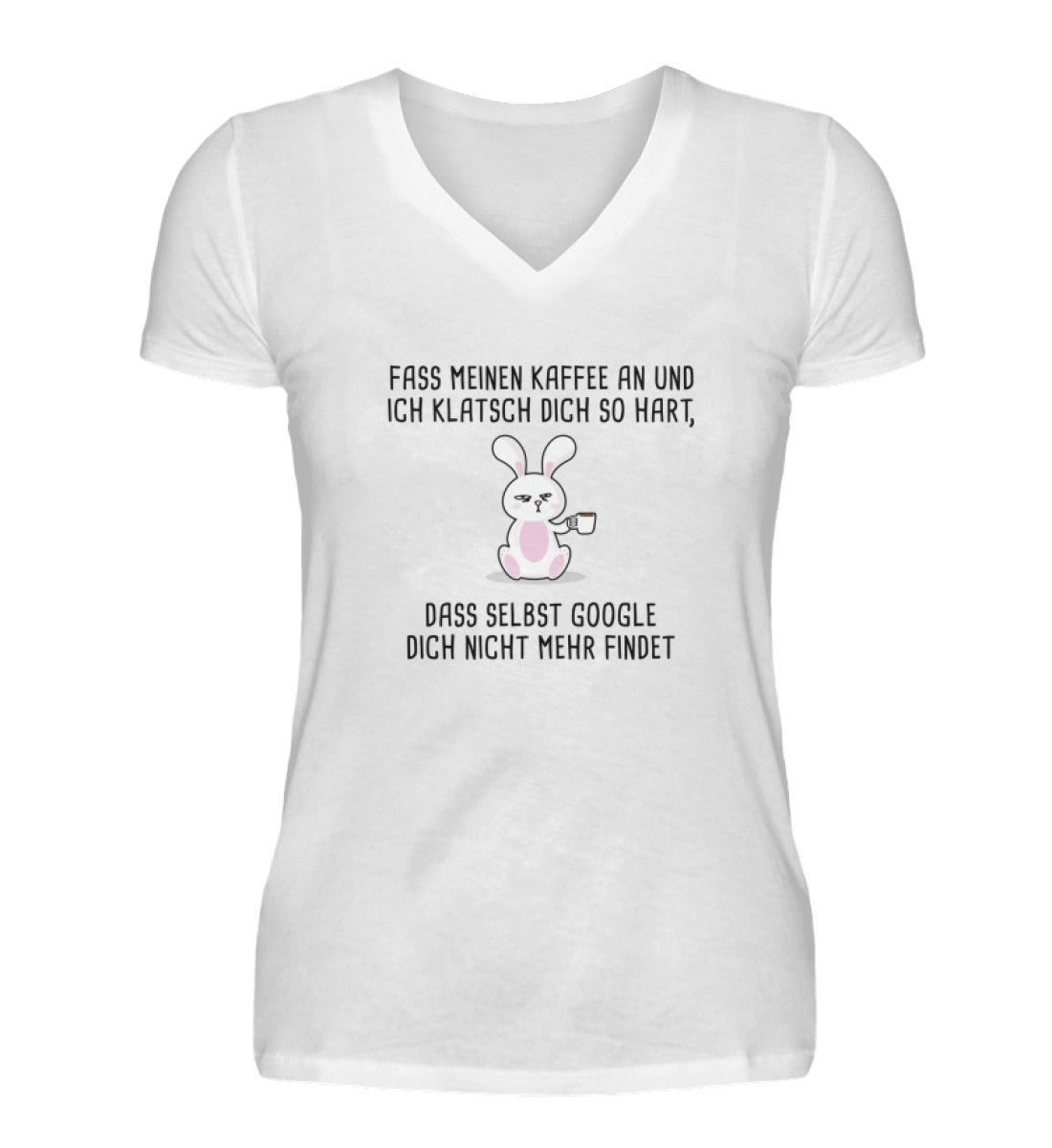 KAFFEE - DAMEN V-NECK SHIRT